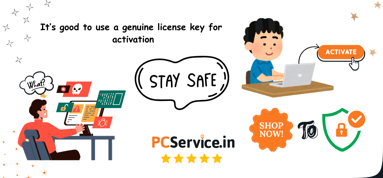 It’s good to use a genuine license key for activation